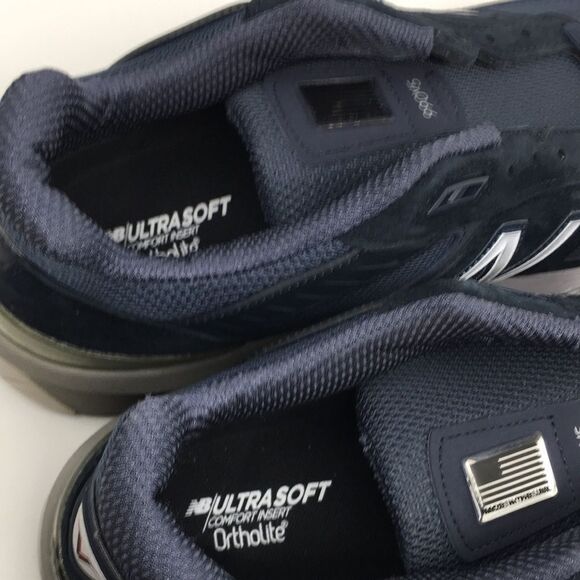 NWT Women’s New Balance MADE in USA 990v5 Core in Navy. Size 11 1/2 Narrow - Picture 13 of 17